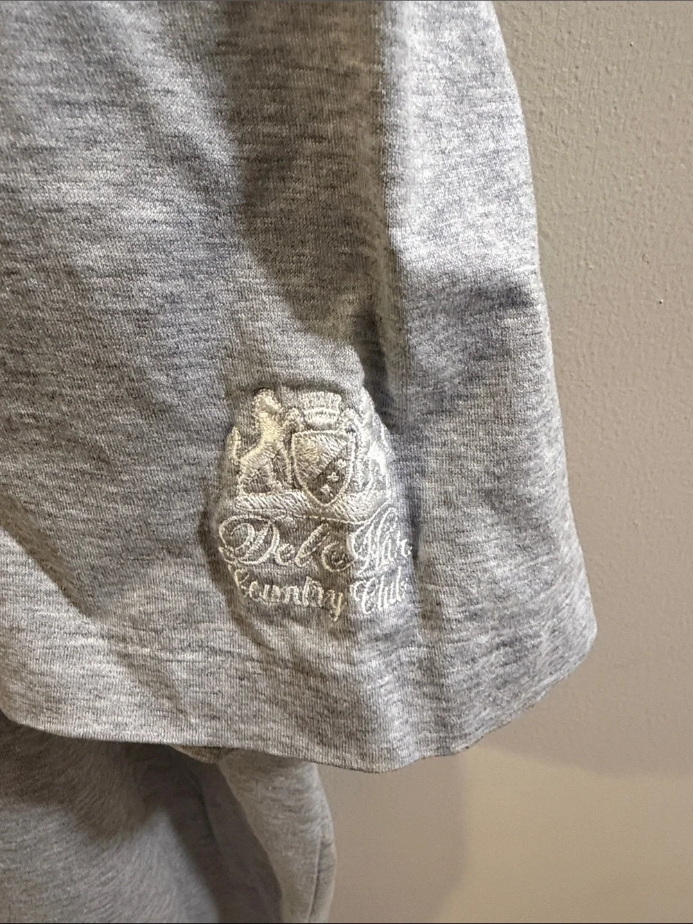 Ralph Lauren Light Gray Cotton Polo Shirt